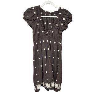 VINTAGE x Y2K 90's Stretchy Sweet Babydoll Girly Women's Mini Dress XS